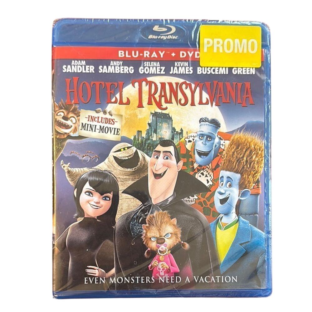 Hotel Transylvania Blu-ray + DVD Factory Sealed Promo Edition Mini-Movie